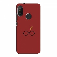 Чехлы с Гарри Поттером для Xiaomi Redmi 6 Pro (AlphaPrint) Шрам и Очки Поттера - купить на Floy.com.ua