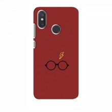 Чехлы с Гарри Поттером для Xiaomi Mi8 (AlphaPrint) Шрам и Очки Поттера - купить на Floy.com.ua