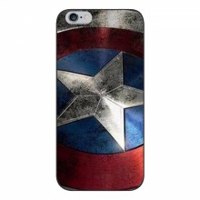 Чехлы с героями Марвел для iPhone 6 / 6s (VPrint) Щит Капитана Америки - купить на Floy.com.ua