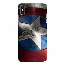 Чехлы с героями Марвел для iPhone Xs (VPrint) Щит Капитана Америки - купить на Floy.com.ua