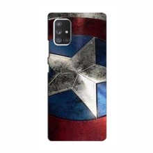 Чехлы с героями Марвел для Samsung Galaxy A52 (VPrint) Щит Капитана Америки - купить на Floy.com.ua