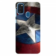 Чехлы с героями Марвел для Samsung Galaxy M31 (VPrint) Щит Капитана Америки - купить на Floy.com.ua