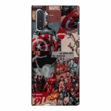 Чехлы с героями Марвел для Samsung Galaxy Note 10 Plus (VPrint) Марвел Комикс - купить на Floy.com.ua
