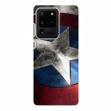 Чехлы с героями Марвел для Samsung Galaxy S20 Ultra (VPrint) Щит Капитана Америки - купить на Floy.com.ua