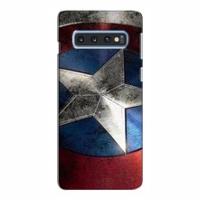 Чехлы с героями Марвел для Samsung S10e (VPrint) Щит Капитана Америки - купить на Floy.com.ua