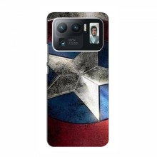 Чехлы с героями Марвел для Xiaomi Mi 11 Ultra (VPrint) Щит Капитана Америки - купить на Floy.com.ua