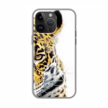 Чехлы с картинками животных iPhone 14 Pro Леопард - купить на Floy.com.ua