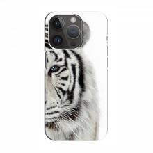Чехлы с картинками животных iPhone 14 Pro Max Белый Тигр - купить на Floy.com.ua
