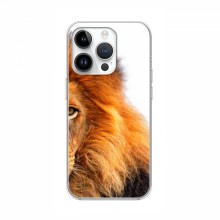 Чехлы с картинками животных iPhone 16 Pro Лев грива - купить на Floy.com.ua