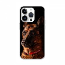 Чехлы с картинками животных iPhone 16 Pro Max Овчарка - купить на Floy.com.ua