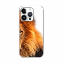 Чехлы с картинками животных iPhone 16 Pro Max Лев грива - купить на Floy.com.ua