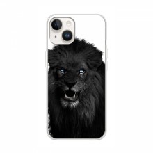 Чехлы с картинками животных iPhone 16 Ultra Черный ЛЕВ - купить на Floy.com.ua