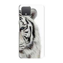 Чехлы с картинками животных Google Pixel 4 Белый Тигр - купить на Floy.com.ua