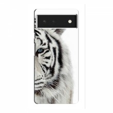 Чехлы с картинками животных Google Pixel 6 Белый Тигр - купить на Floy.com.ua