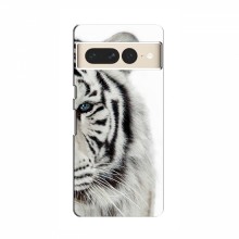 Чехлы с картинками животных Google Pixel 7 Pro Белый Тигр - купить на Floy.com.ua