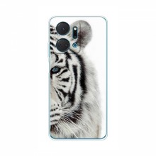 Чехлы с картинками животных Huawei Honor X7a Белый Тигр - купить на Floy.com.ua