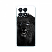 Чехлы с картинками животных Huawei Honor X8a Черный ЛЕВ - купить на Floy.com.ua