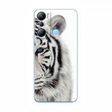 Чехлы с картинками животных Infinix HOT 20i (X665E) Белый Тигр - купить на Floy.com.ua