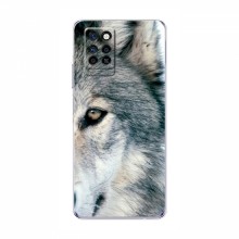 Чехлы с картинками животных Infinix Note 10 Pro Волк - купить на Floy.com.ua