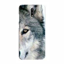 Чехлы с картинками животных Nokia 2.3 Волк - купить на Floy.com.ua