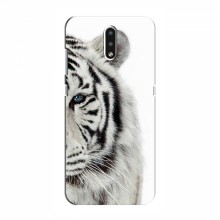 Чехлы с картинками животных Nokia 2.3 Белый Тигр - купить на Floy.com.ua