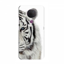Чехлы с картинками животных Nokia 5.4 Белый Тигр - купить на Floy.com.ua