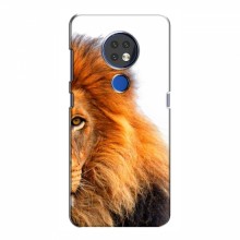 Чехлы с картинками животных Nokia 6.2 (2019) Лев грива - купить на Floy.com.ua