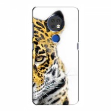 Чехлы с картинками животных Nokia 6.2 (2019) Леопард - купить на Floy.com.ua