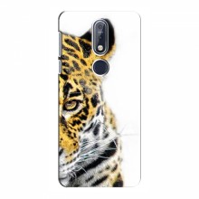 Чехлы с картинками животных Nokia 7.1 Леопард - купить на Floy.com.ua