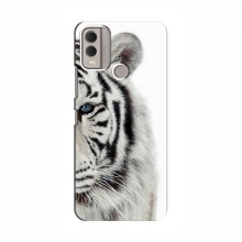 Чехлы с картинками животных Nokia C22 Белый Тигр - купить на Floy.com.ua