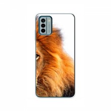 Чехлы с картинками животных Nokia G22 Лев грива - купить на Floy.com.ua