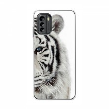 Чехлы с картинками животных Nokia G60 Белый Тигр - купить на Floy.com.ua