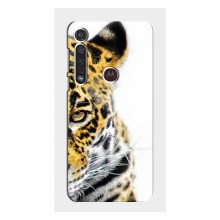 Чехлы с картинками животных Motorola MOTO G8 Plus Леопард - купить на Floy.com.ua