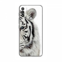 Чехлы с картинками животных Motorola MOTO E20 Белый Тигр - купить на Floy.com.ua