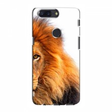 Чехлы с картинками животных OnePlus 5T Лев грива - купить на Floy.com.ua
