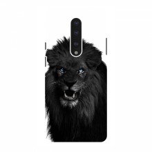 Чехлы с картинками животных OnePlus 7 Pro Черный ЛЕВ - купить на Floy.com.ua