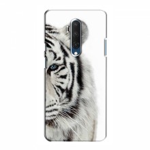 Чехлы с картинками животных OnePlus 7T Pro Белый Тигр - купить на Floy.com.ua