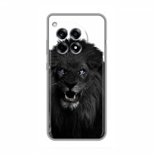Чехлы с картинками животных OnePlus Ace 3 Черный ЛЕВ - купить на Floy.com.ua