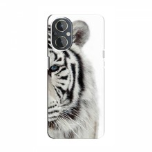 Чехлы с картинками животных OnePlus Nord N20 Белый Тигр - купить на Floy.com.ua