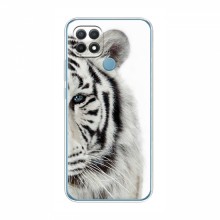 Чехлы с картинками животных OPPO A15 Белый Тигр - купить на Floy.com.ua