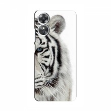 Чехлы с картинками животных OPPO A17 Белый Тигр - купить на Floy.com.ua