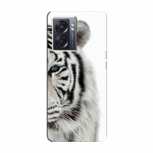 Чехлы с картинками животных OPPO A77 Белый Тигр - купить на Floy.com.ua