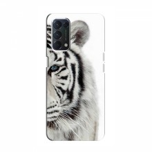 Чехлы с картинками животных OPPO Find X3 Lite Белый Тигр - купить на Floy.com.ua