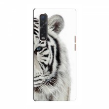 Чехлы с картинками животных OPPO Find X3 Pro Белый Тигр - купить на Floy.com.ua