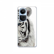 Чехлы с картинками животных OPPO Reno 10 Pro Белый Тигр - купить на Floy.com.ua