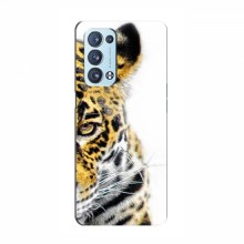 Чехлы с картинками животных OPPO Reno 6 Pro (5G) Леопард - купить на Floy.com.ua