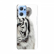 Чехлы с картинками животных OPPO Reno 7 5G Белый Тигр - купить на Floy.com.ua