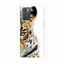 Чехлы с картинками животных OPPO Reno6 (4G) Леопард - купить на Floy.com.ua