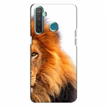 Чехлы с картинками животных RealMe 5 Pro Лев грива - купить на Floy.com.ua
