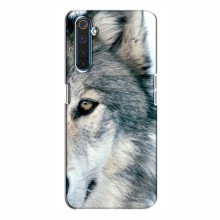 Чехлы с картинками животных RealMe 6 Pro Волк - купить на Floy.com.ua